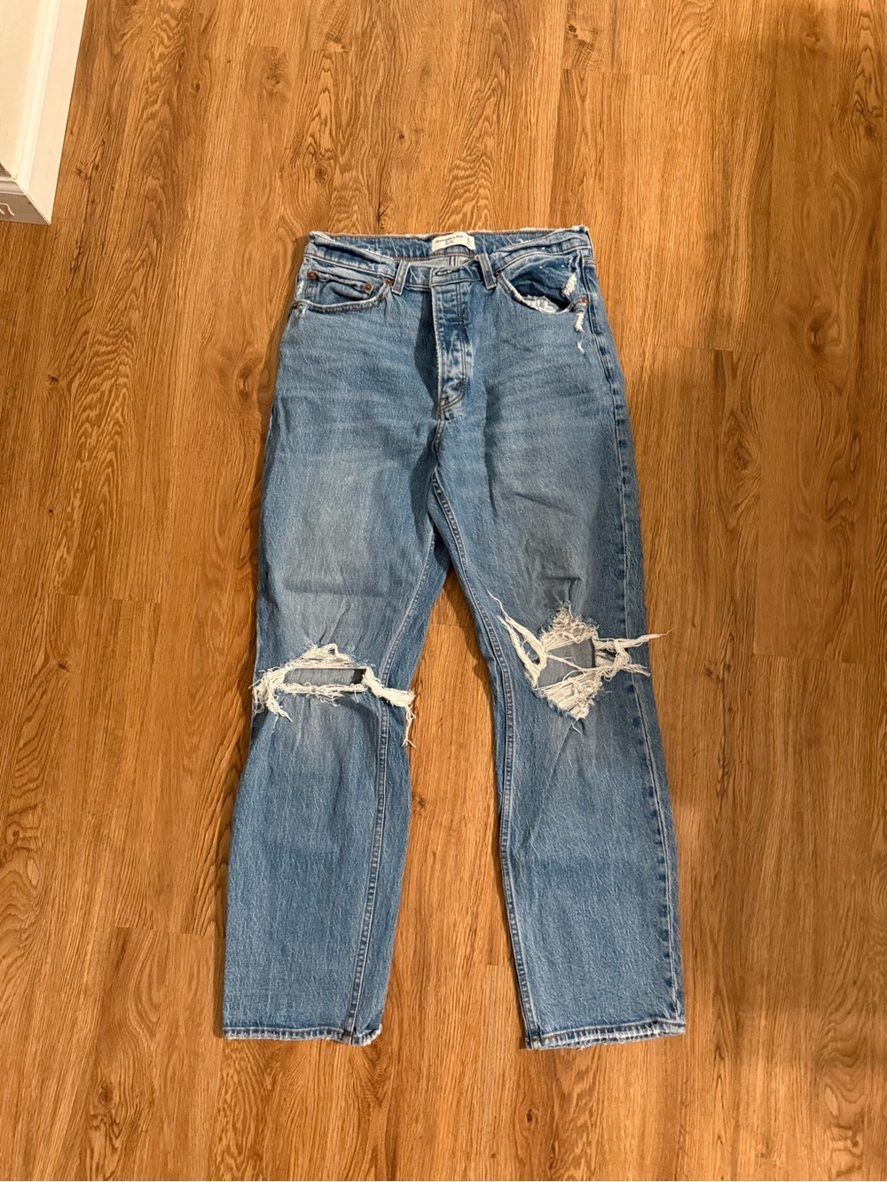 Abercrombie Distressed Jeans